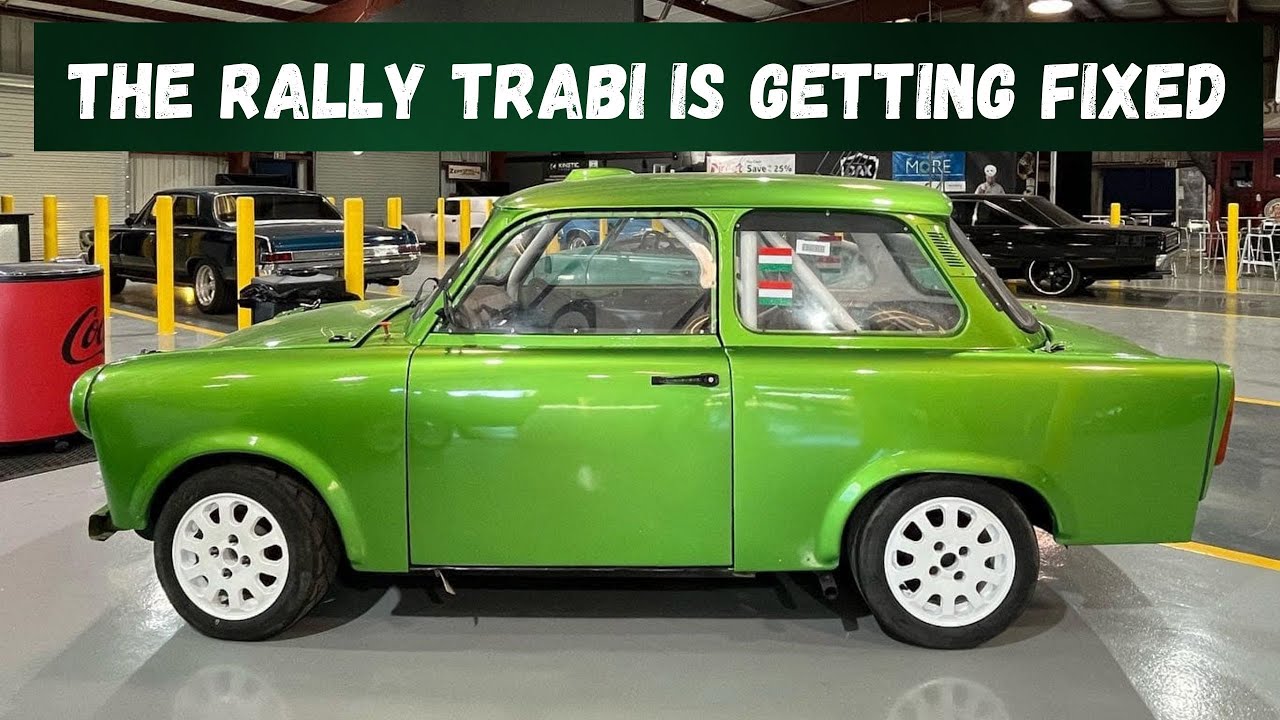 Fixing The Rally Trabant Part 1  - First Test drive