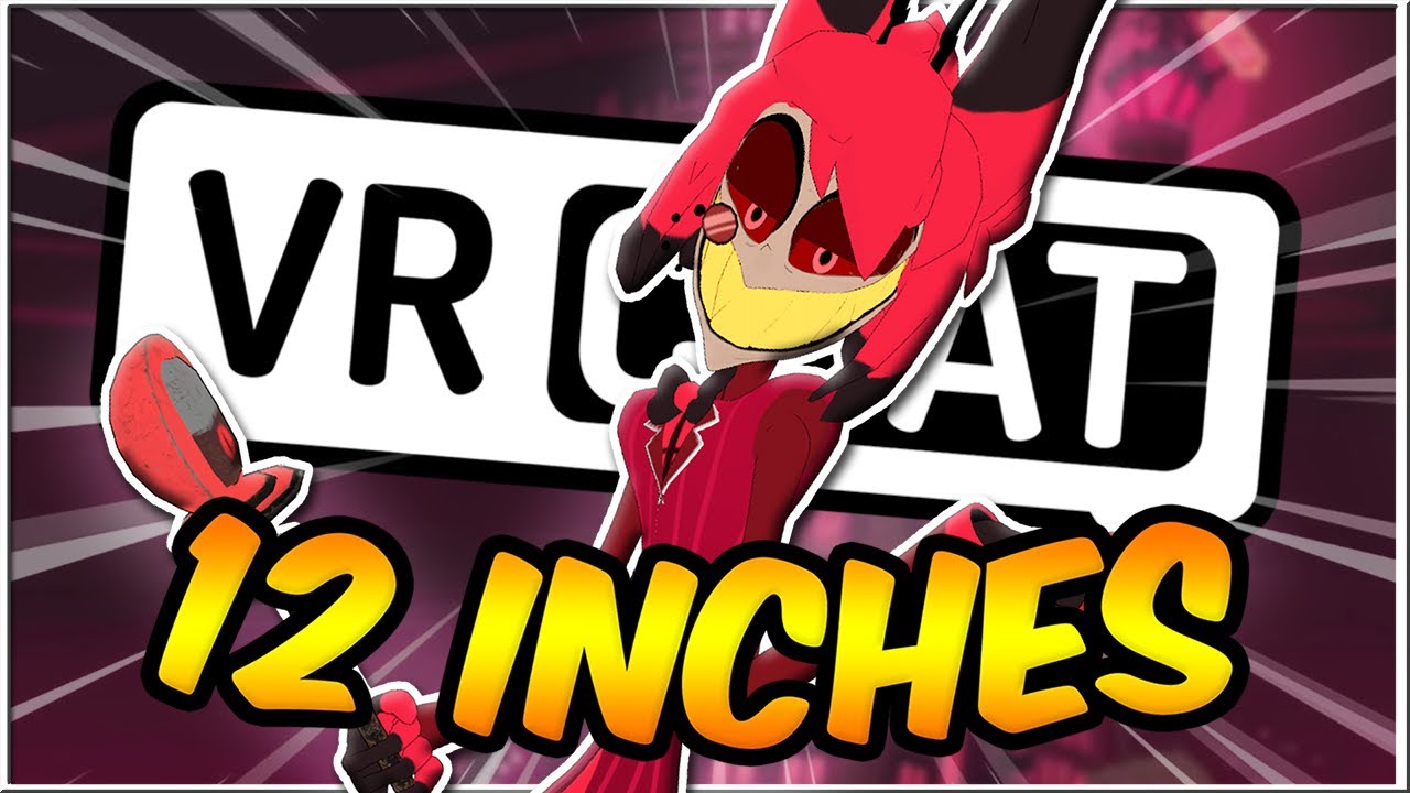12 INCHES OF ALASTOR (HAZBIN HOTEL) - VRChat (Funny Moments)