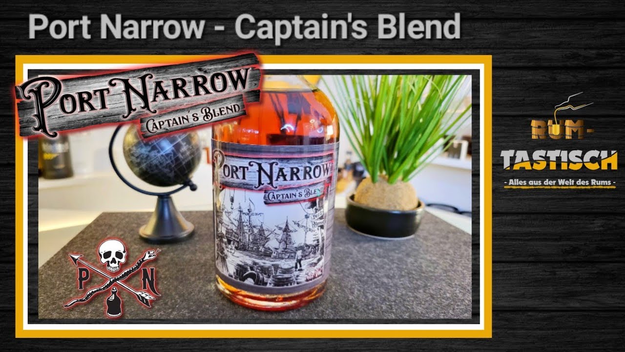 Port Narrow - Captain's Blend 40% | Rum-Info & Tasting 🥃 (M)ein traubens&uuml;&szlig;er Rum Spirit Blend
