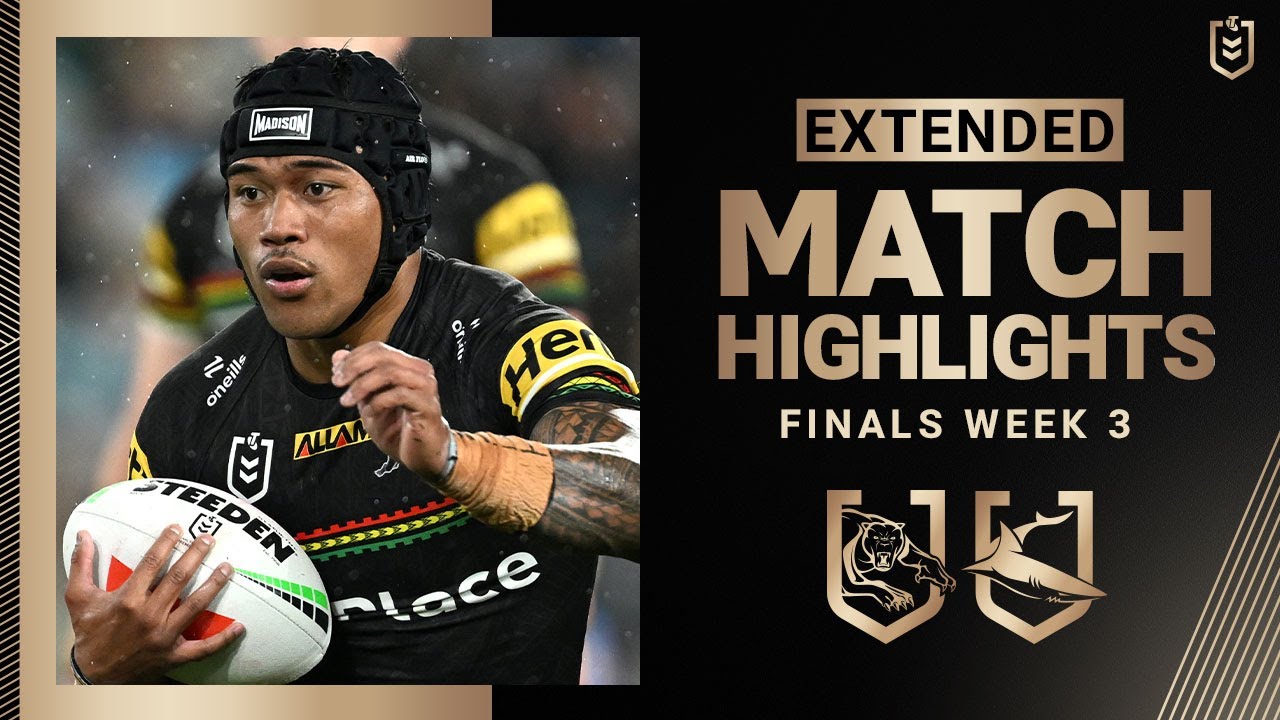 NRL Highlights | NRL 2024 | Panthers v Sharks | Extended Match Highlights