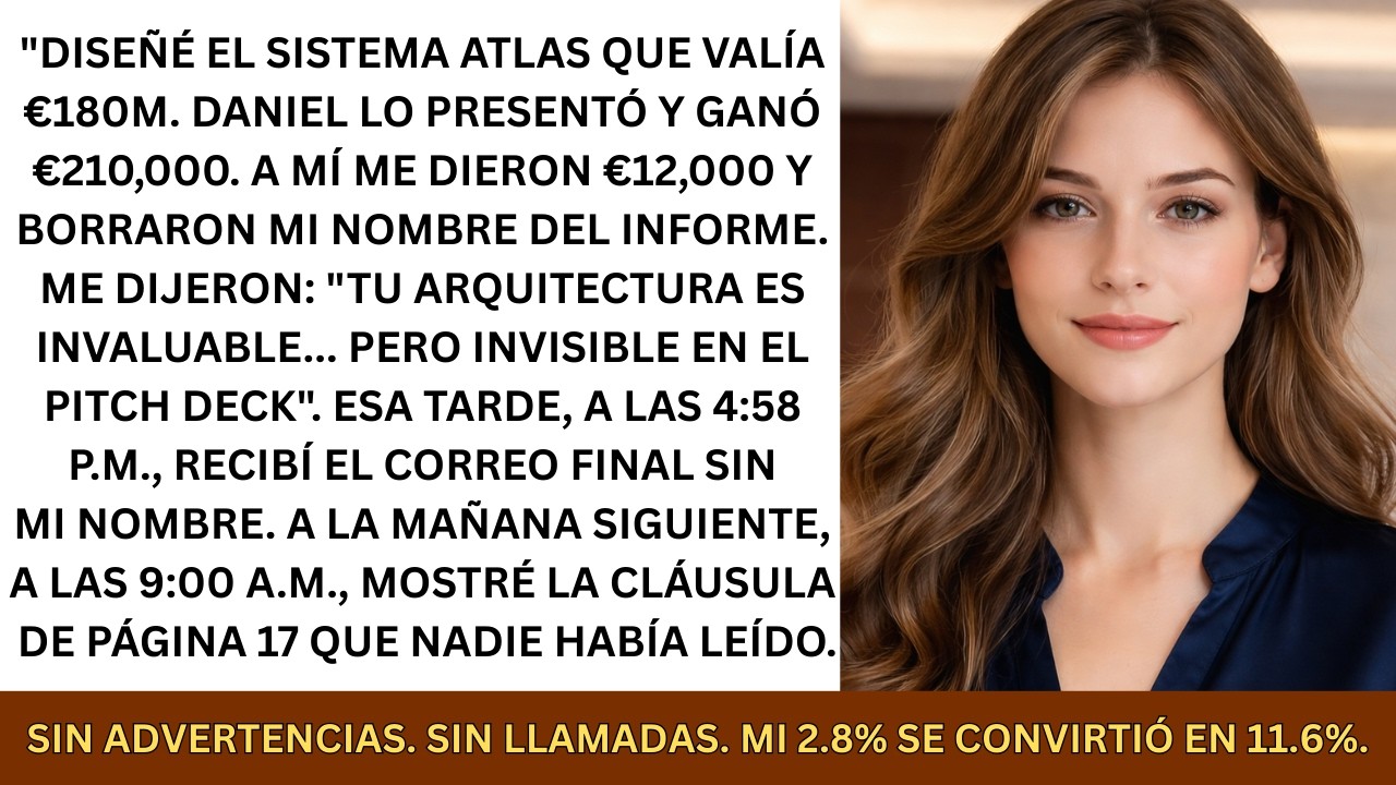 Me invisibilizaron del proyecto de €180M... pero nadie leyó la cláusula de mis notas convertibles