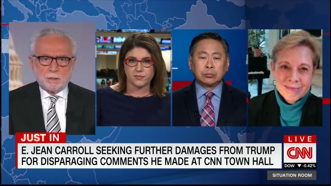 E. Jean Carroll Seeks to Amend 2019 Lawsuit for Trump's Disparaging Remarks During CNN 's Town Hall