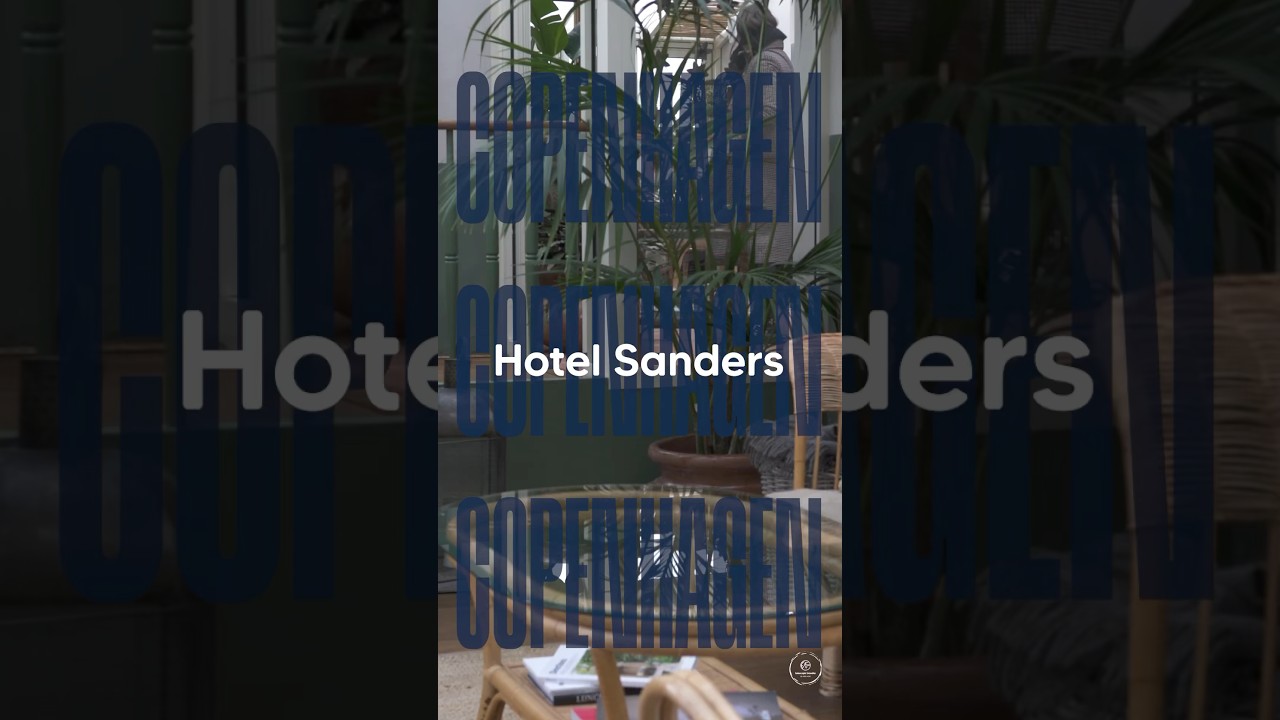 Experience HOTEL SANDERS Restaurant - Copenhagen 🇩🇰 #travel #visitcopenhagen #copenhagen