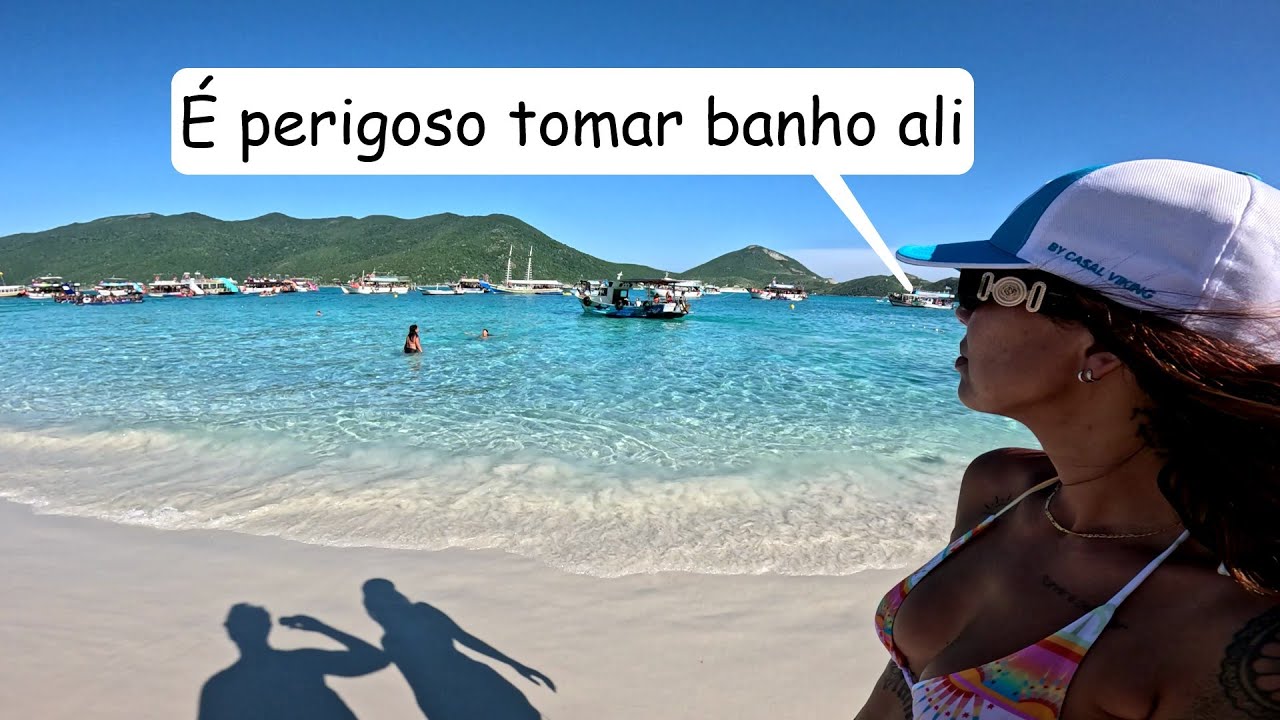 nas PRAINHAS DO PONTAL DO ATALAIA - PERIGO
