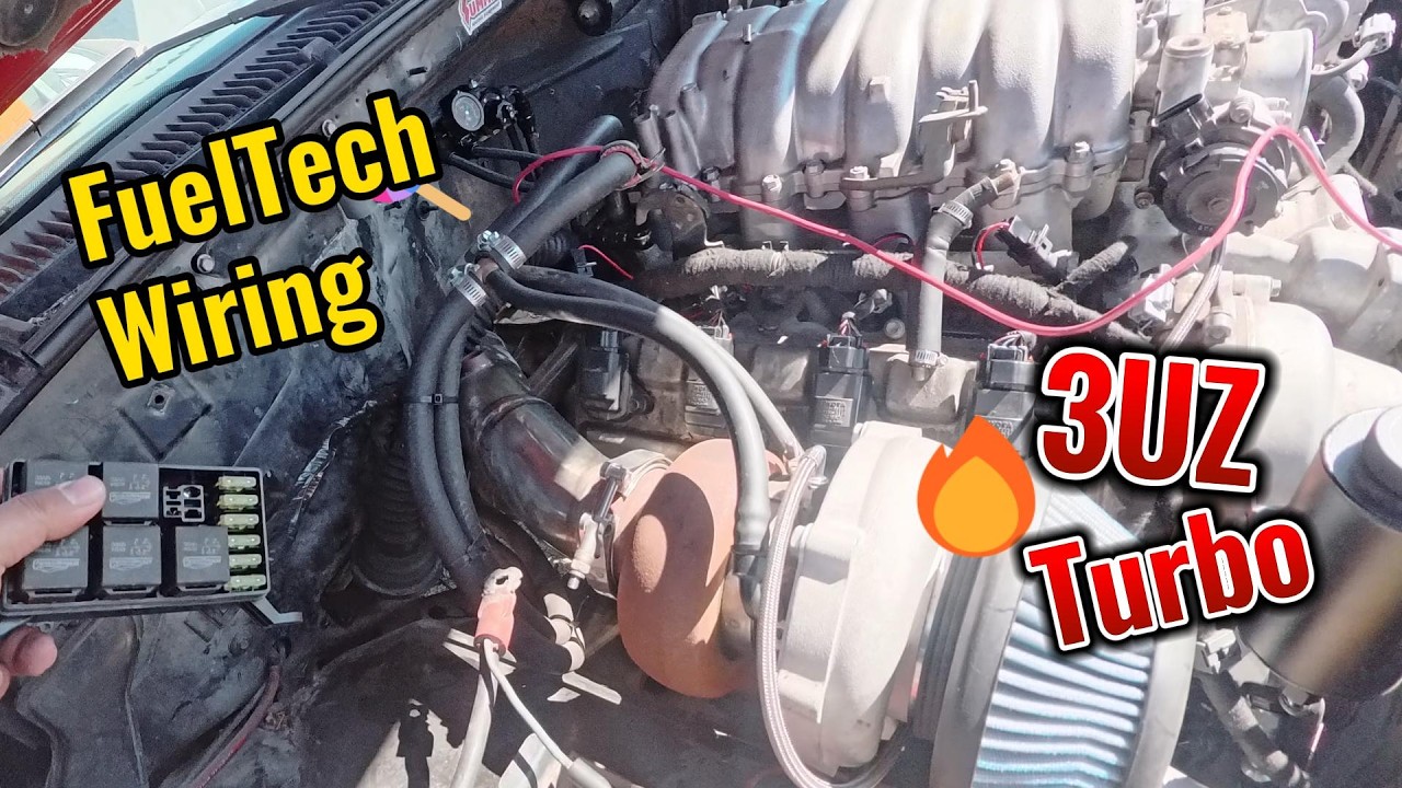 Проводка TD Turbo 3UZ Fueltech PT4