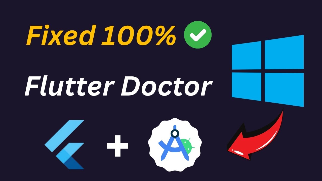 Flutter Doctor Command 100% Fixed! | Android Toolchain Error Fixed