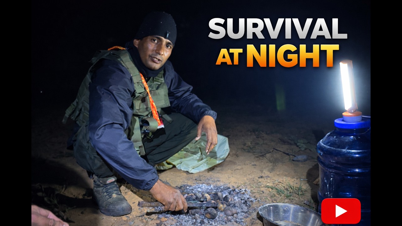 Survival At Night | Real Outdoor Experience