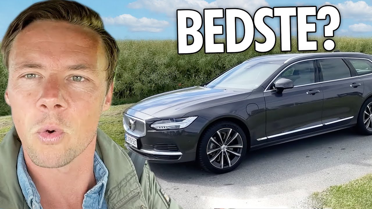 HER slår Volvo BÅDE Audi og BMW – Volvo V90 T8 PHEV (2022)