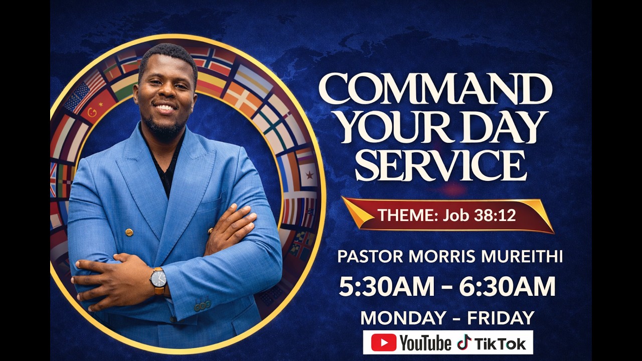 COMMAND YOUR DAY /PASTOR MORRIS MUREITHI