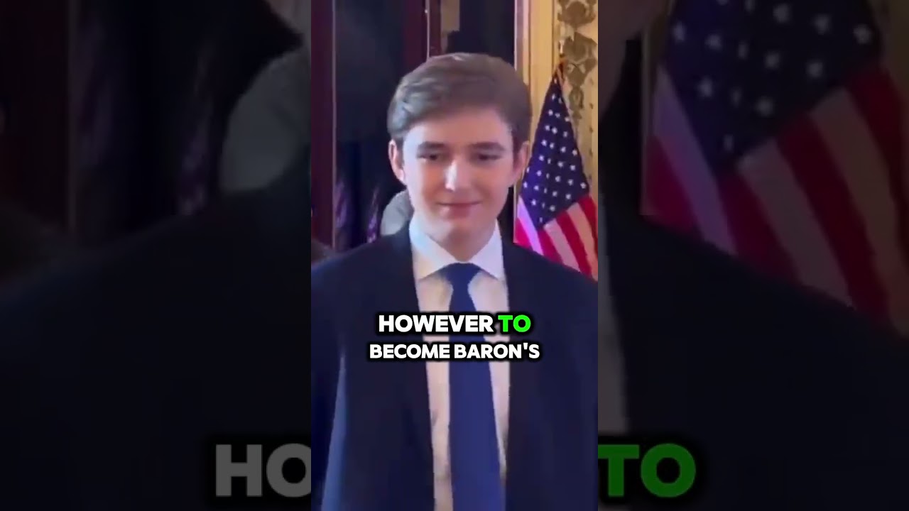 Have you noticed Barron Trump's bodyguards They must abide by 3 strict rules, and the last one is