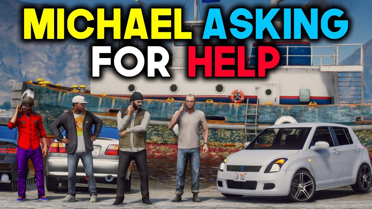GANGSTER SERIES #48 | MICHAEL MEETS TREVOR | ASKING FOR HELP | SUZUKI SWIFT | GTA 5 PAKISTAN