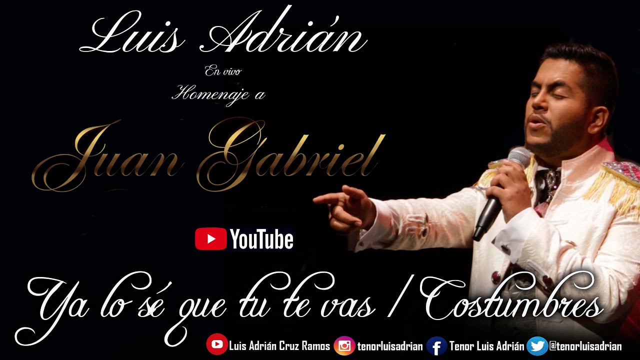 Ya lo sé que tu te vas / Costumbres