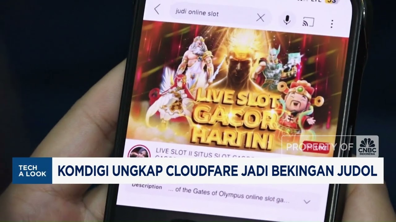 Komdigi Ungkap Cloudfare Jadi Bekingan Judol