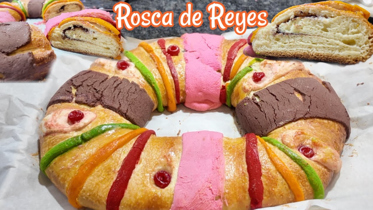 ROSCA DE REYES CASERA (ROSCA RELLENA)