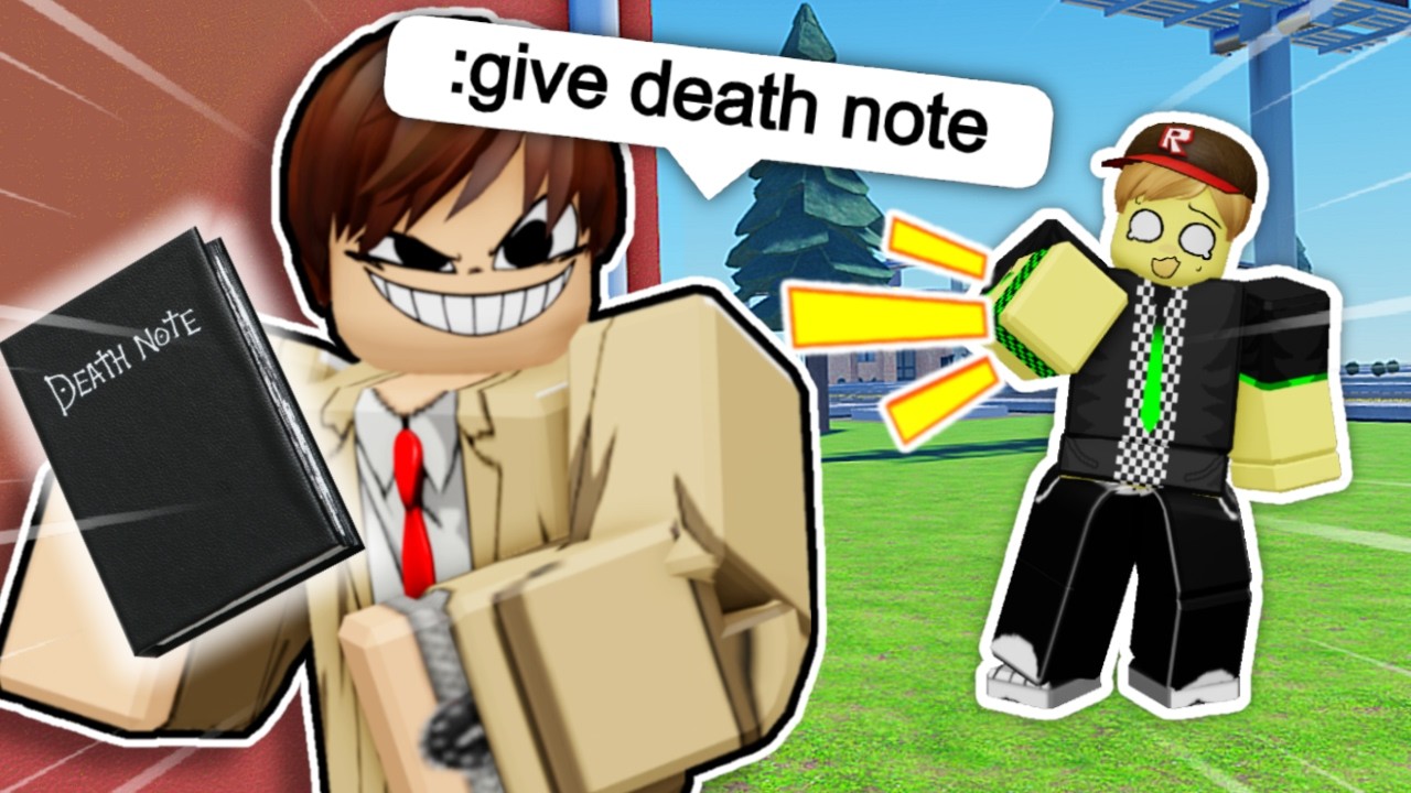 TROLLING Z UPRAWNIENIAMI ADMINISTRACYJNYMI JAKO LIGHT YAGAMI (Roblox VC)