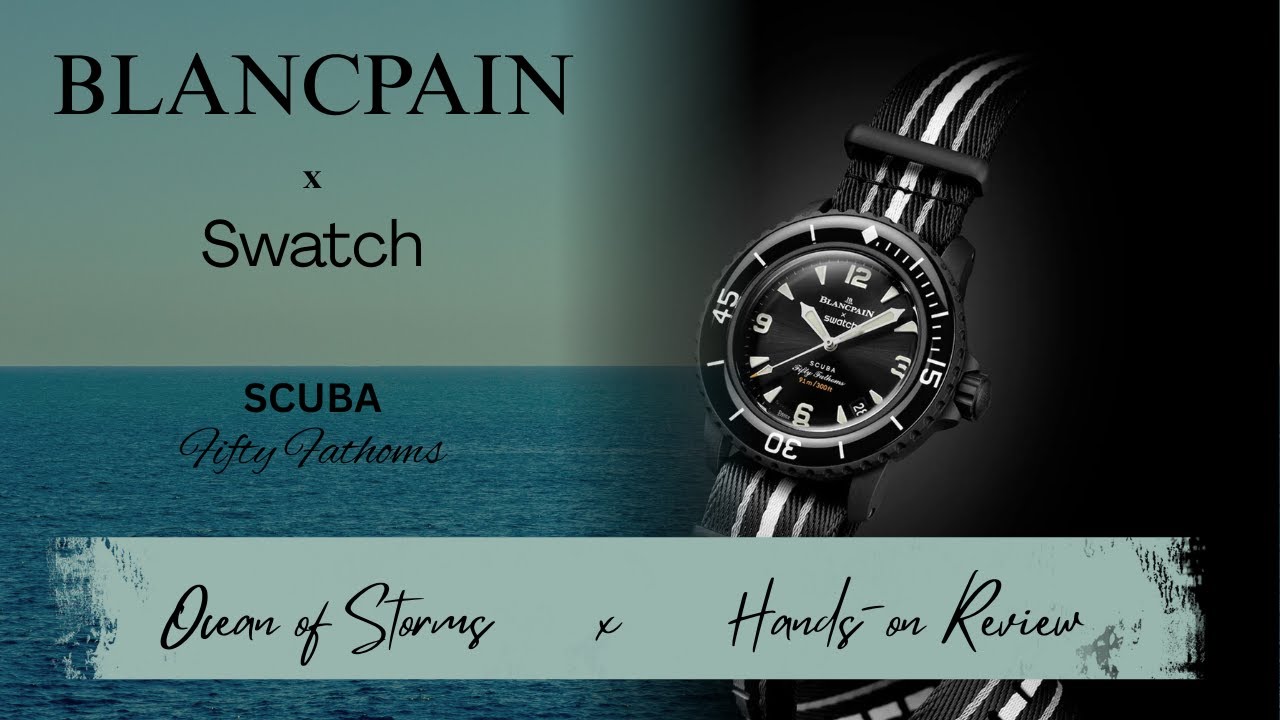 Swatch Blancpain Ocean of Storms Hands-on Review