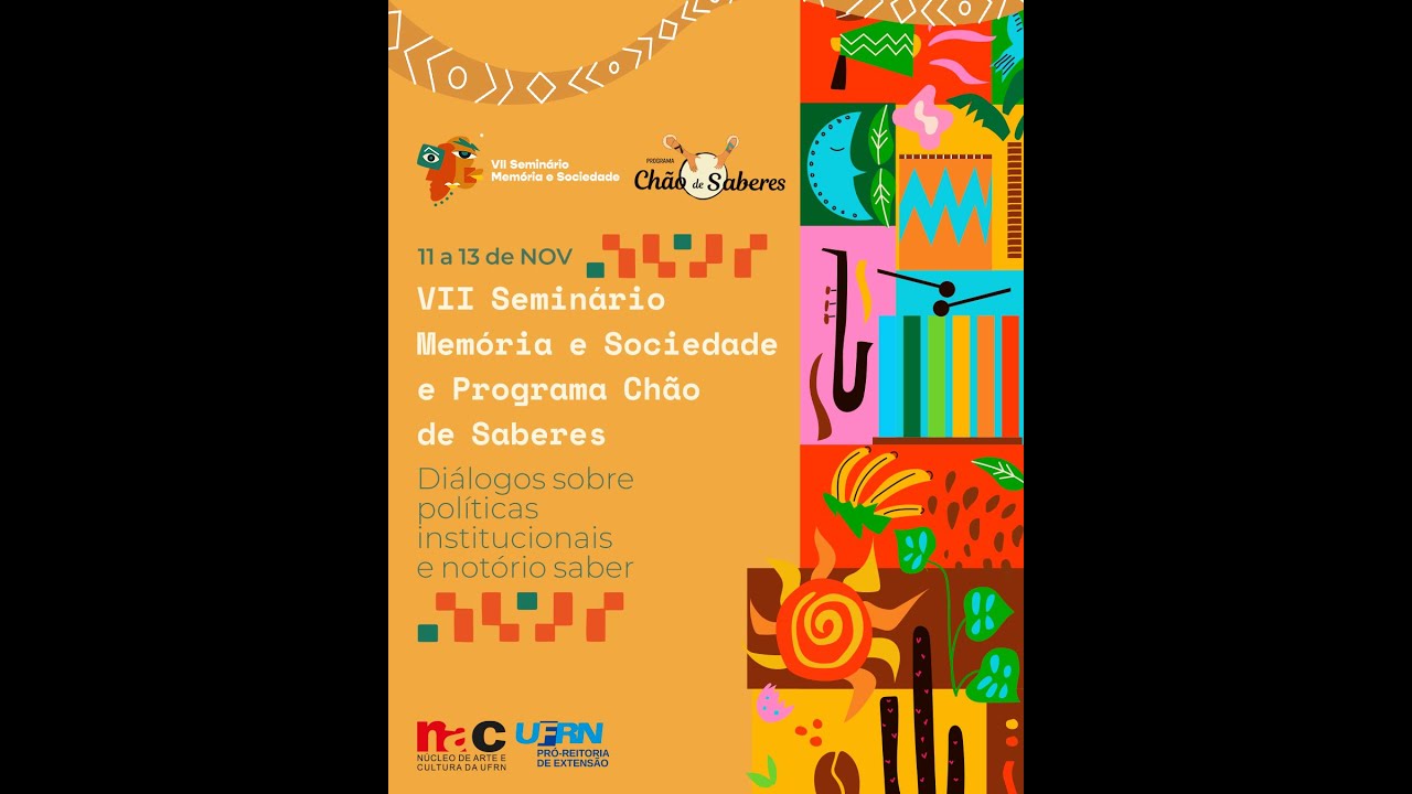 VII Seminário Memória e Sociedade - Discussão sobre a Resolução Nº 030/2024 – CONSAD - 12/11/2025