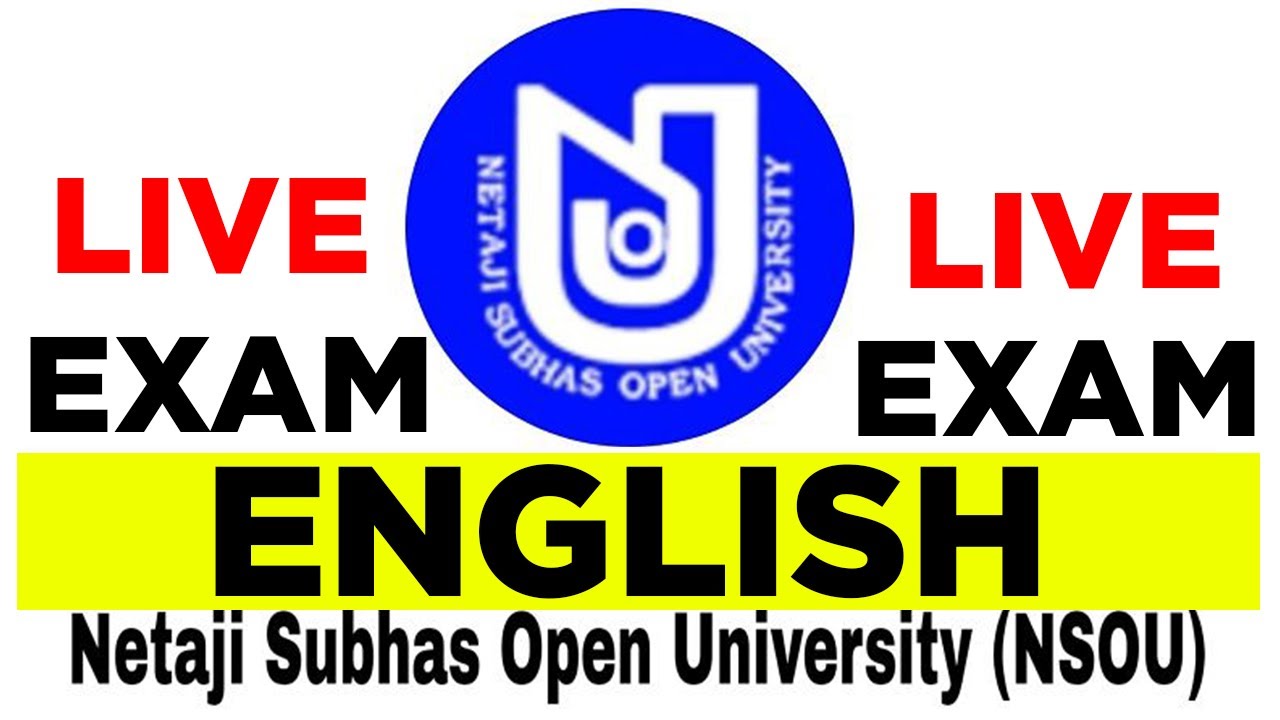 Live English Exam in NSOU 2021 | Netaji Subhas Open University