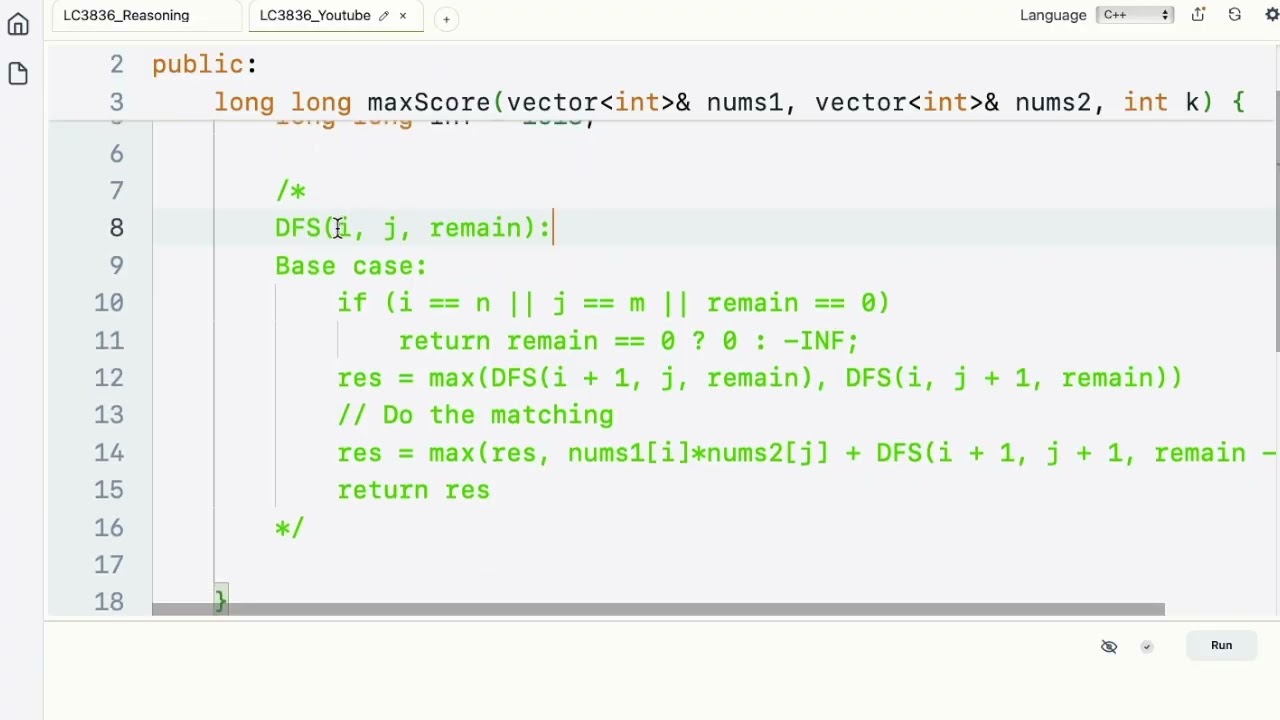 3836. Maximum Score using Exactly K Pairs (LeetCode Hard)