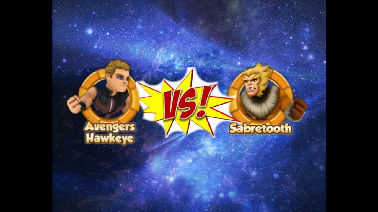 Heroup.com Avengers Hawkeye Vs Sabretooth