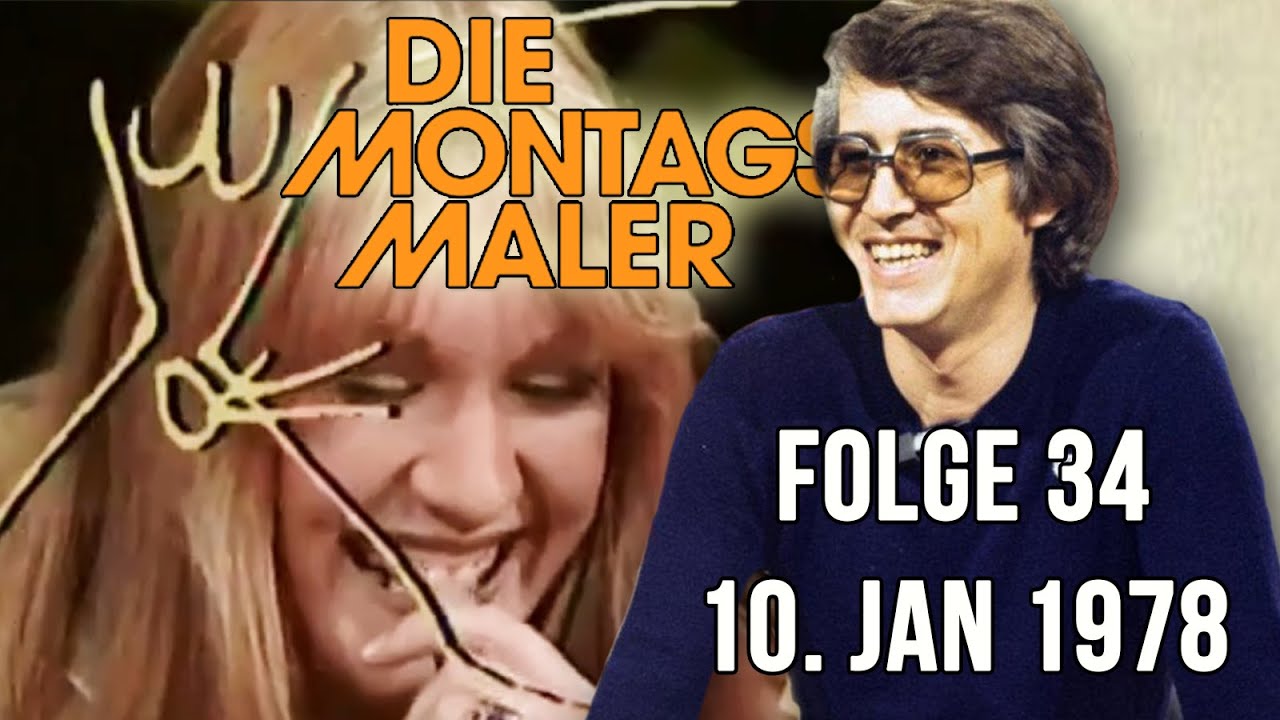 Die Montagsmaler - Mit Frank Elstner - Folge 34 vom 10. Januar 1978