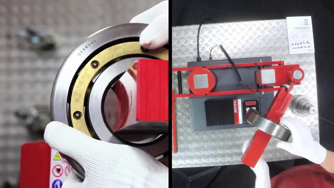 Индукционный нагреватель BETEX 24 RSDi TURBO Как безопасно нагреть подшипник