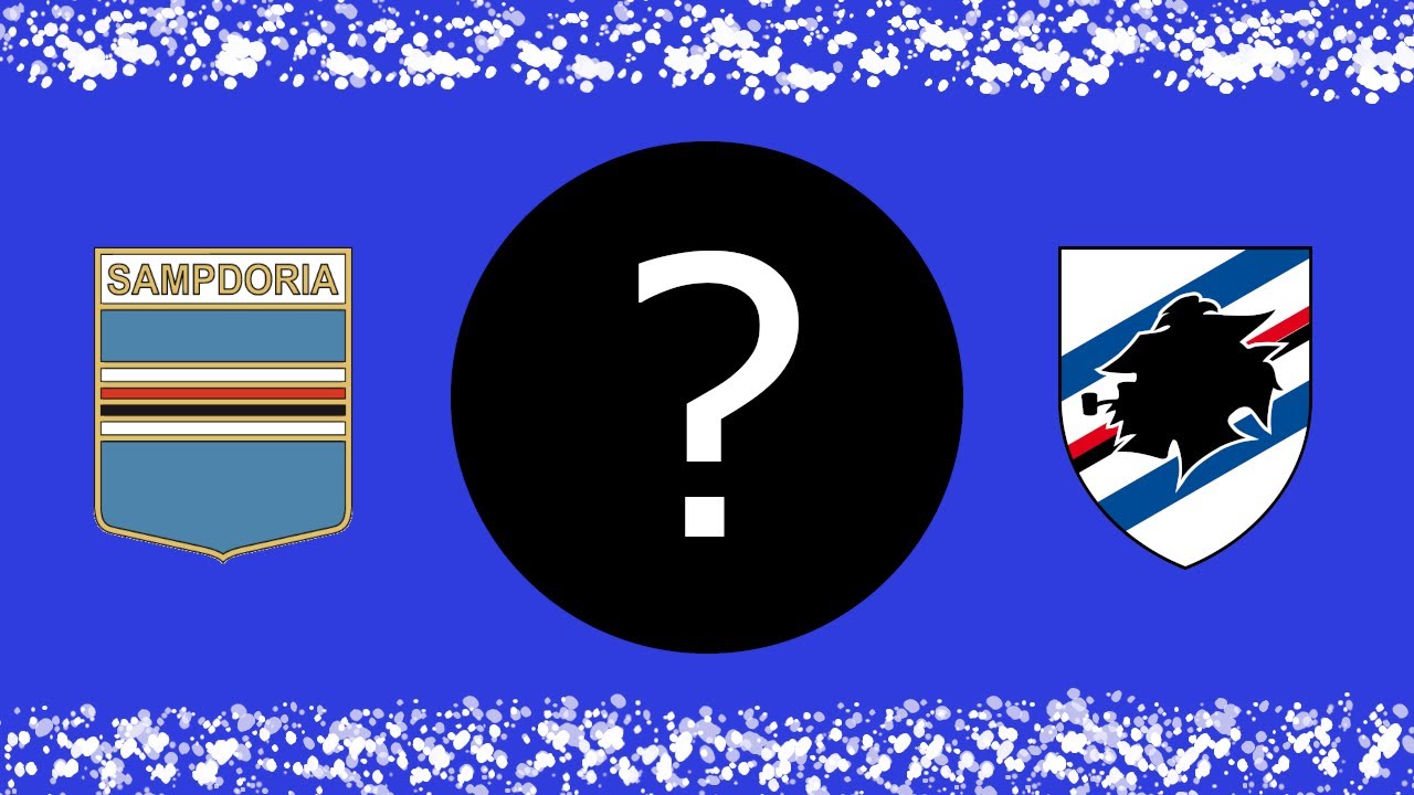 Evoluzione logo della Sampdoria