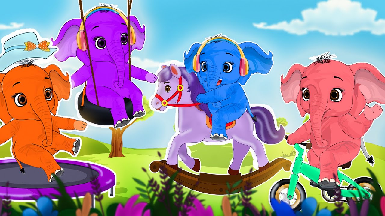 Ek Mota Hathi + More Popular Hindi Rhymes | KIDy KIDz Rhymes