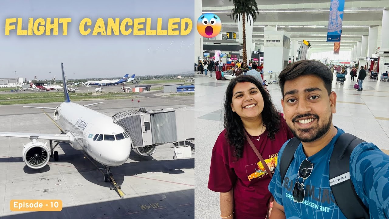 Almaty to Delhi flight Cancelled Due to India-Pakistan Air-Strike WAR 😱✈️ 🇰🇿 Episode 10