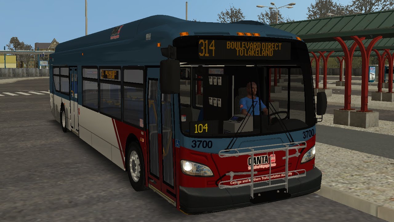 Omsi 2 CANTA 3700 New Flyer XDE40 Route 314 Direct