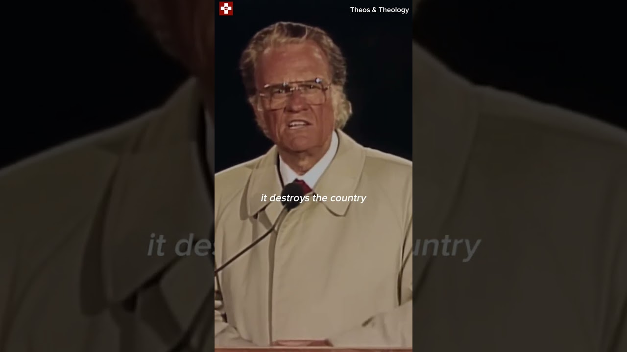 ALL UNRIGHTEOUSNESS IS SIN JOHN 5:17 - BILLY GRAHAM #shorts #billygraham #bible #sin #bible