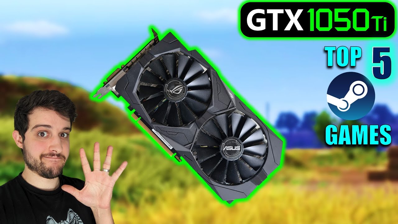 GTX 1050 Ti in the Top 5 Most Played Games on Steam!