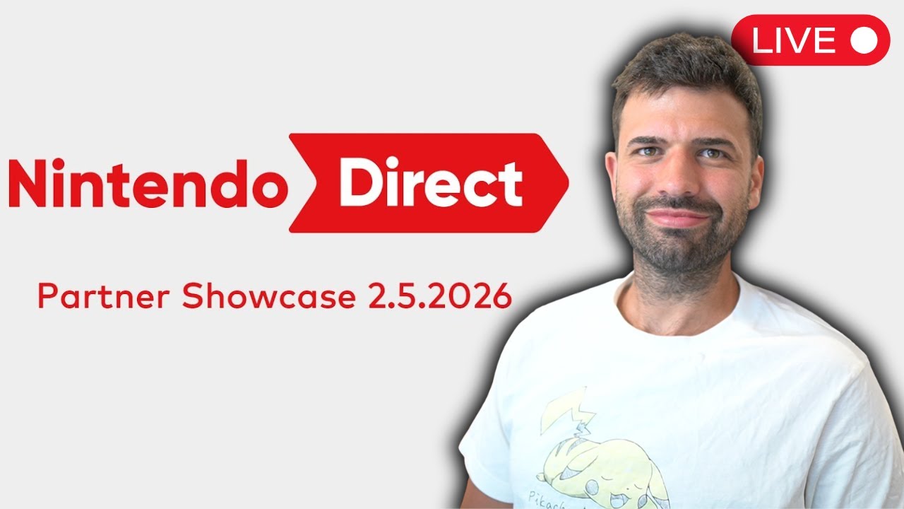 Nintendo Direct: Partner Showcase 2.5.2026 REACTION! | 🔴iDrewby Live