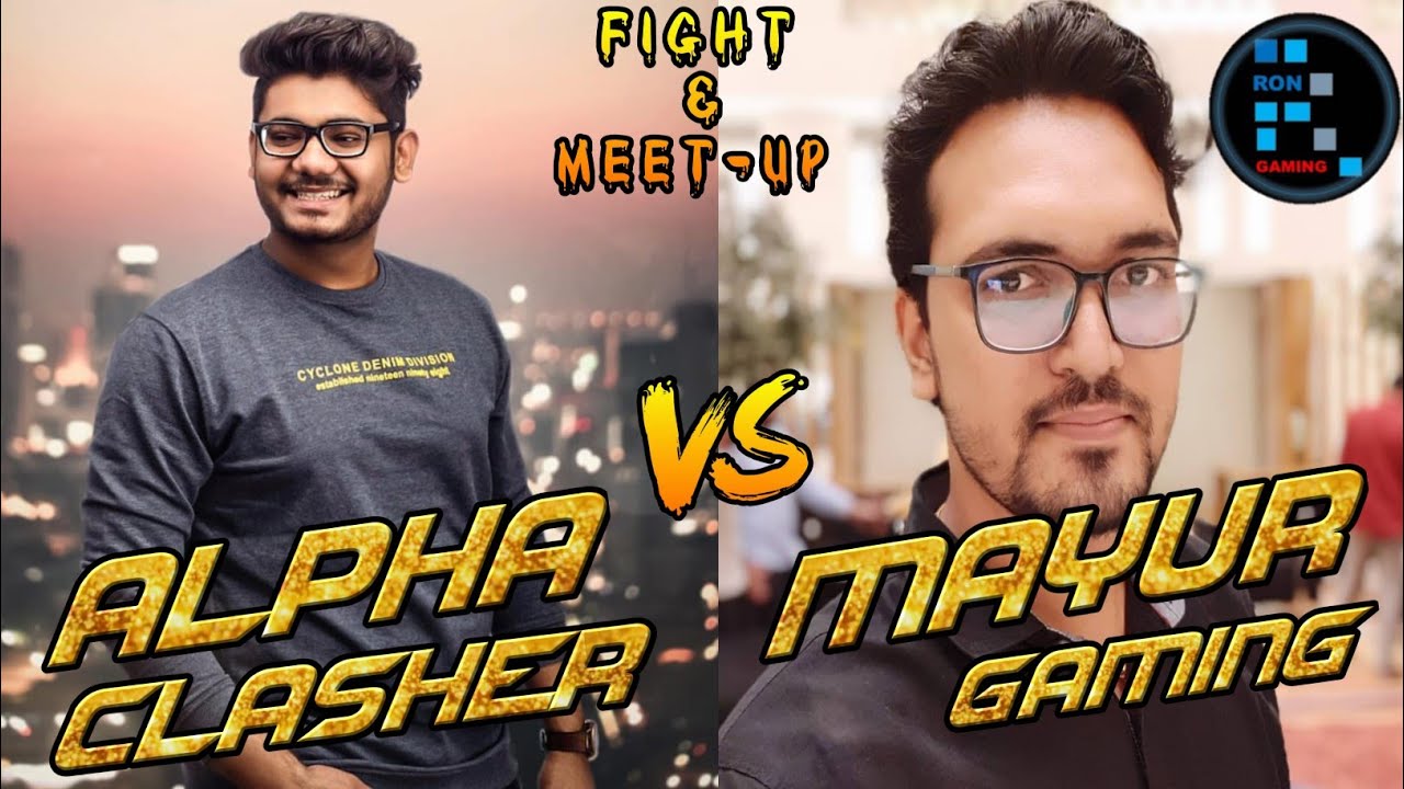 #alpha #mayur #ron alpha clasher vs mayur gaming and ron gaming | fight or meet-up???