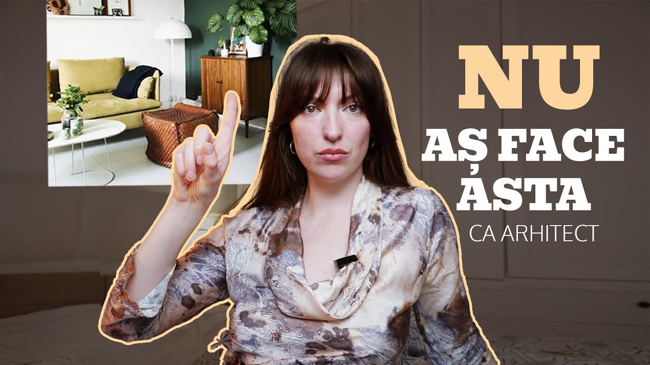 Nu aș face aceste lucruri niciodata ca arhitect &icirc;n ceea ce privește culorile &icirc;n design interior