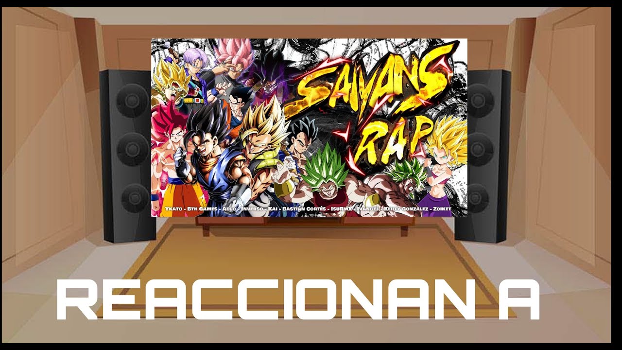 Los hijos de Goku reaccionan a el rap Delos saiyajines