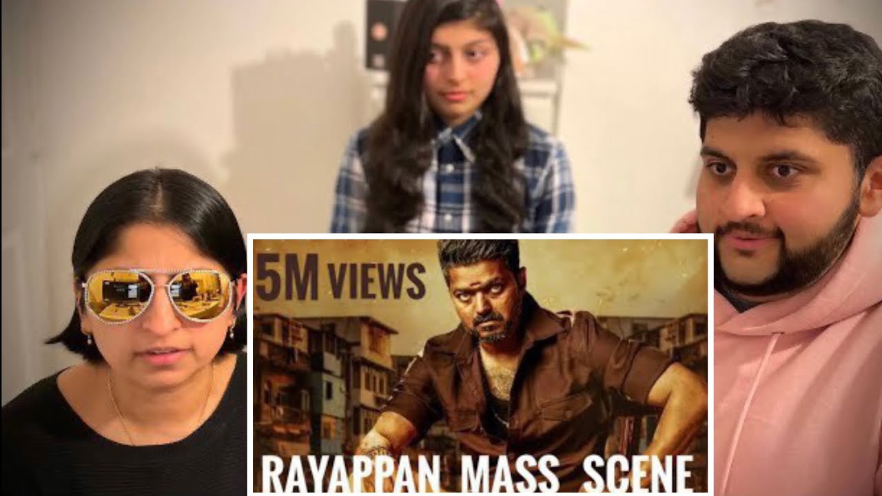 BIGIL | Rayappan Collector Office Mass Scene | Thalapathy Vijay [🇬🇧REACTION] 🤯