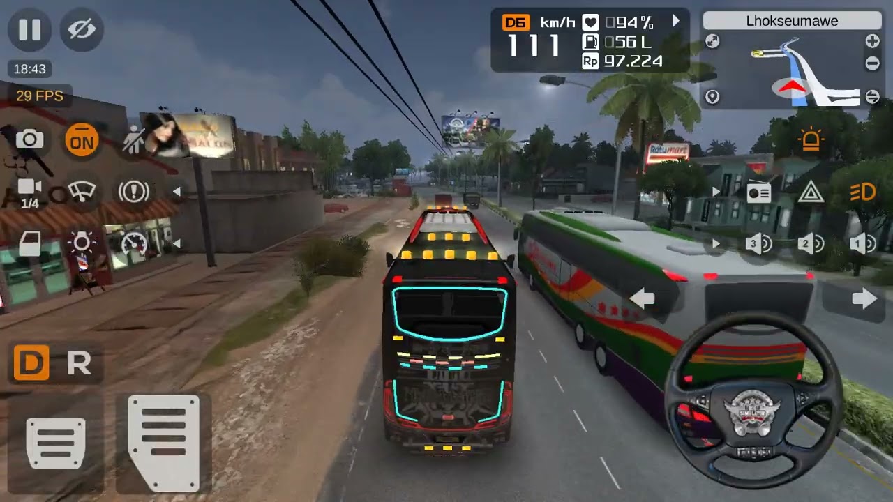 Bus simulator 🖤 #bussimulator 