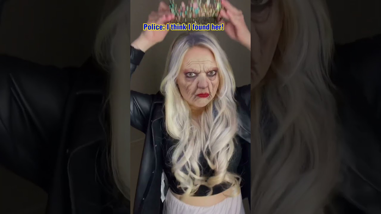 An evil witch steals the magical crown from the royal family&hellip; #heymrpoliceman #trend