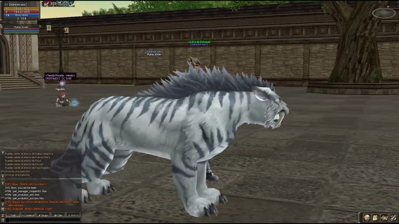 LINEAGE II - EVOLUCION DE CACHORROS