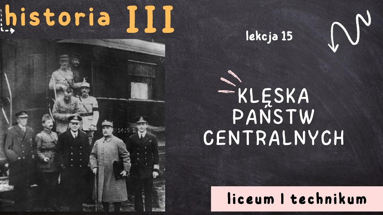 Historia 3 LO [Lekcja 15: Klęska państw centralnych]