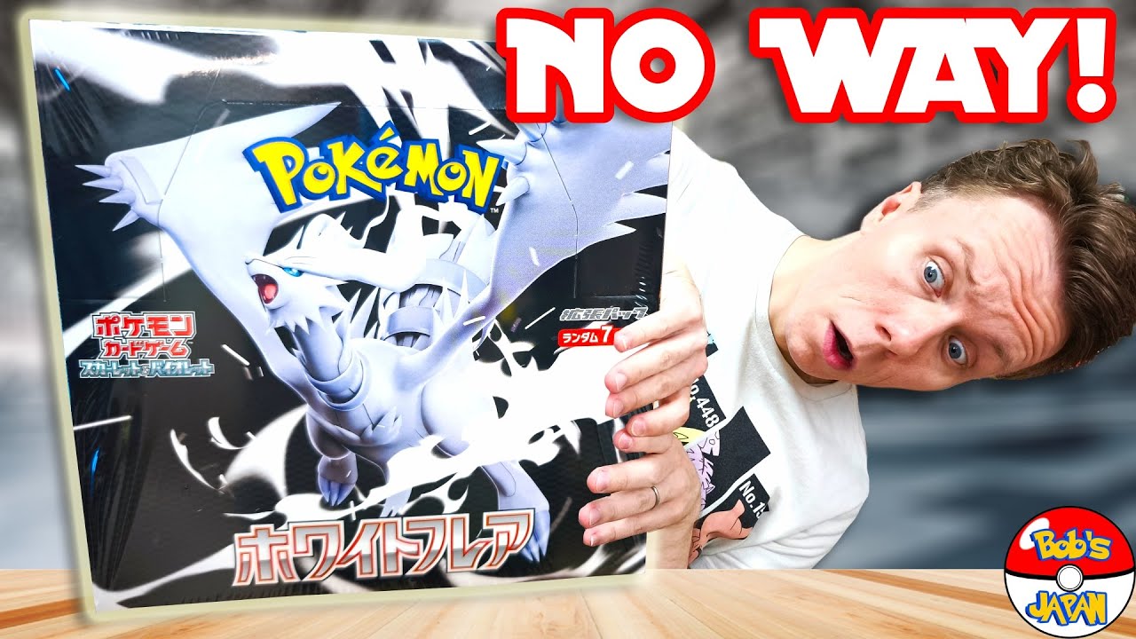 INSANE Pulls from New White Flare Pokemon Card Set! Booster Box Opening + Giveaway!