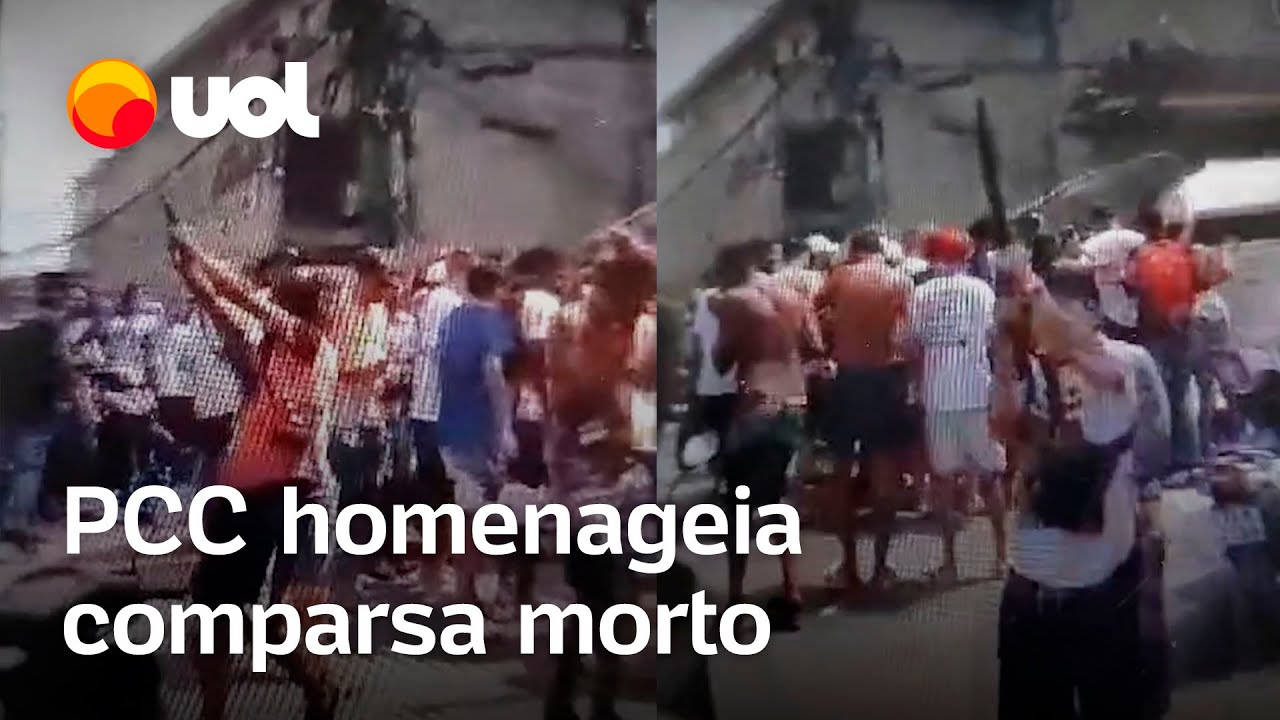 Traficantes do PCC homenageiam comparsa morto com salva de tiros em Santos; v&iacute;deo mostra a&ccedil;&atilde;o