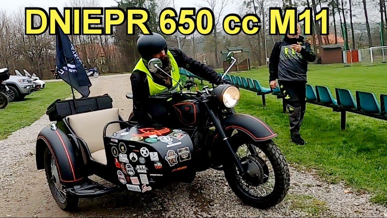 Motocykl Dniepr 650 cc  M 11  1986 r / Ukraina