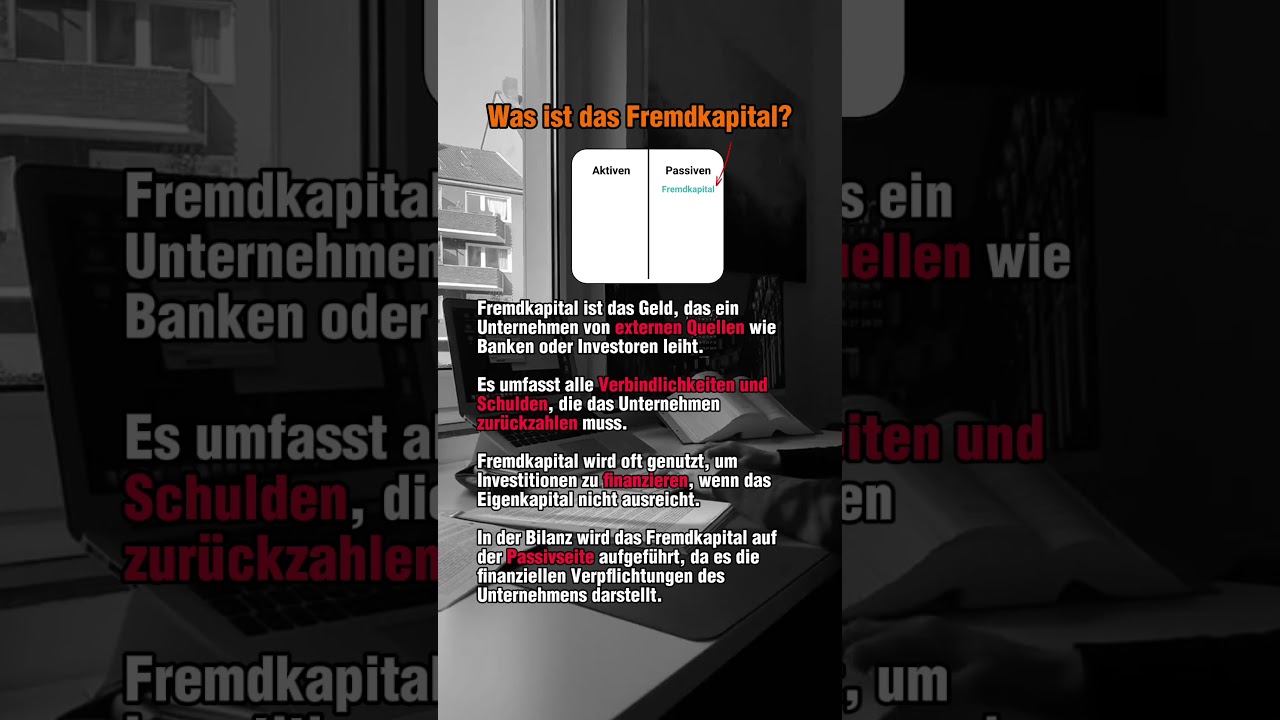 Was ist das Fremdkapital?