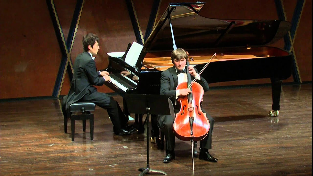 Shostakovich: Sonata for Cello & Piano, op.40 - 4th mov. Ignacy Gaydamovich & Wataru Anzai