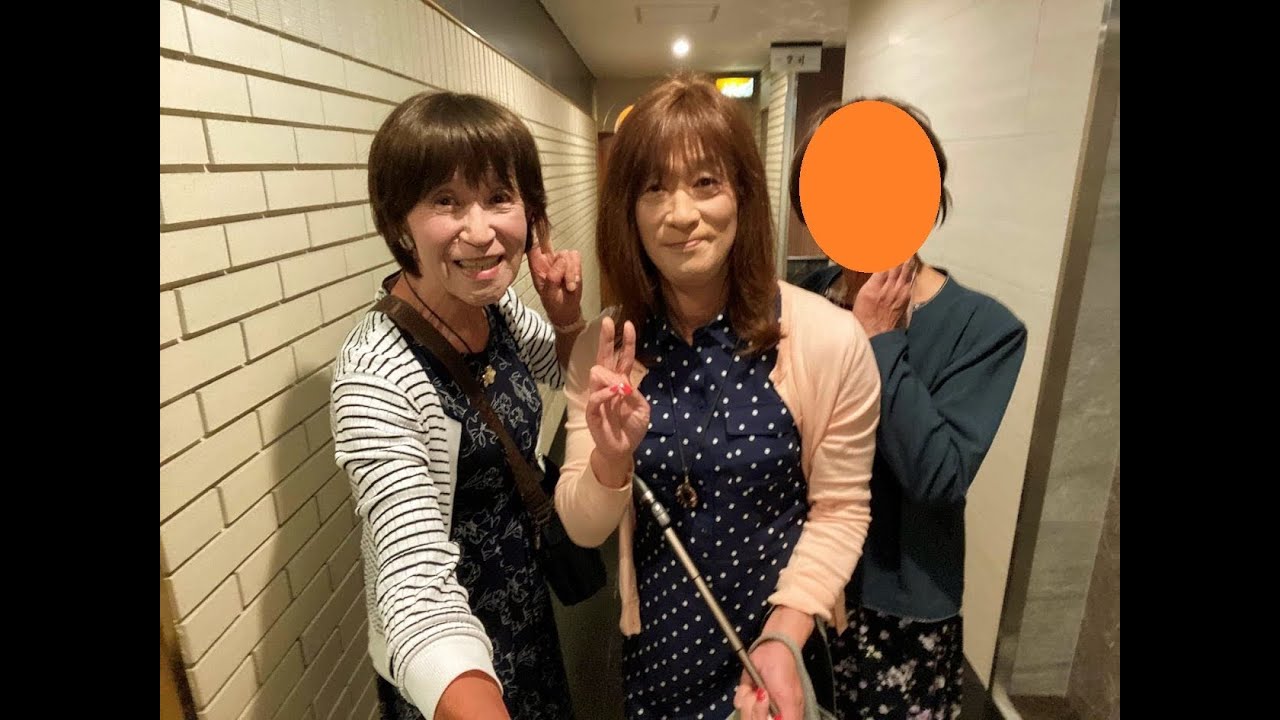 女装して友人と夜のお出掛け