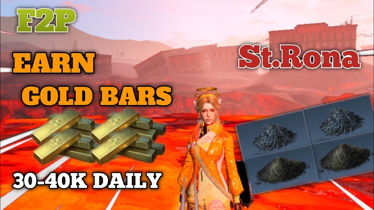 How to Farm Gold Bars in St.Rona | Wood & Volcanic Ash | Tips & Tricks | LifeAfter