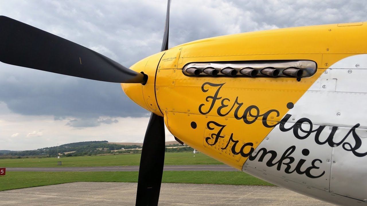 Flying in a P-51 Mustang!!!!!!