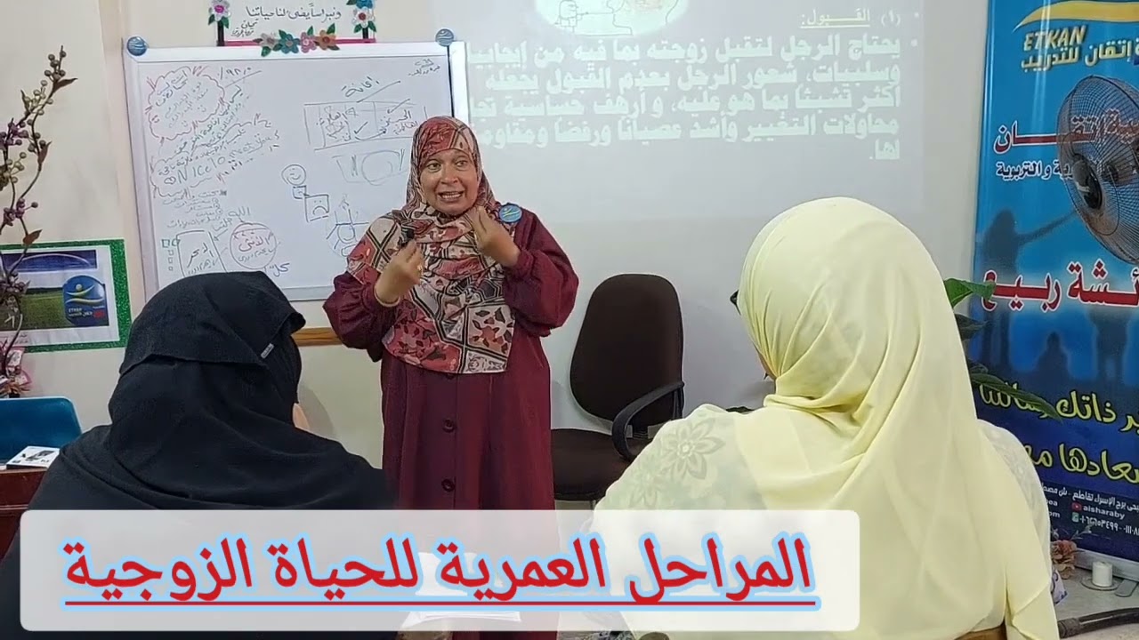 أهم عنصرين لنجاح الحياة الزوجية👩‍❤️‍💋‍👨 #دبلوم_الإرشاد_الزواجى  #أكاديمية_إتقان #د_عائشة_ربيع 